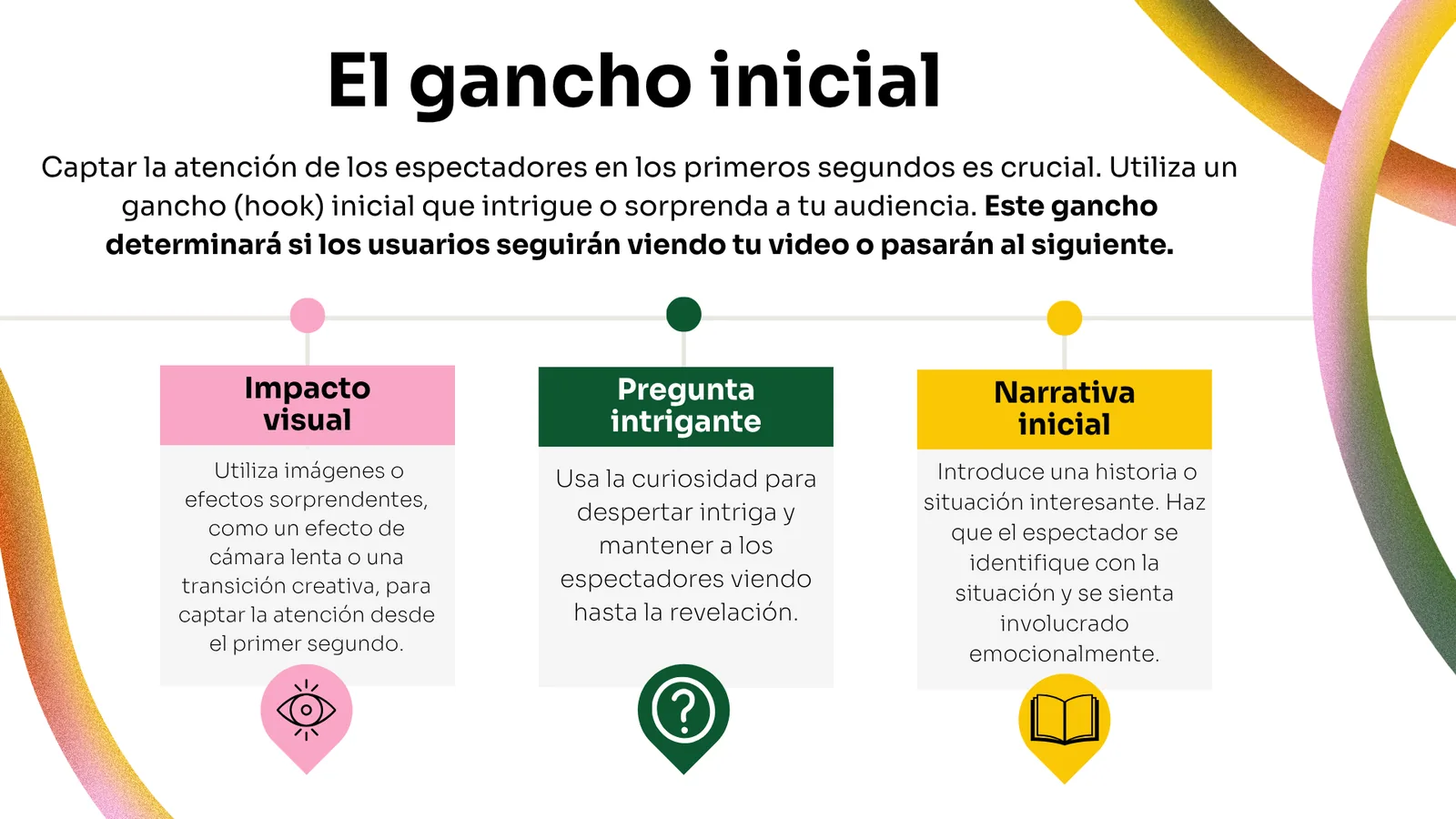 El gancho inicial
