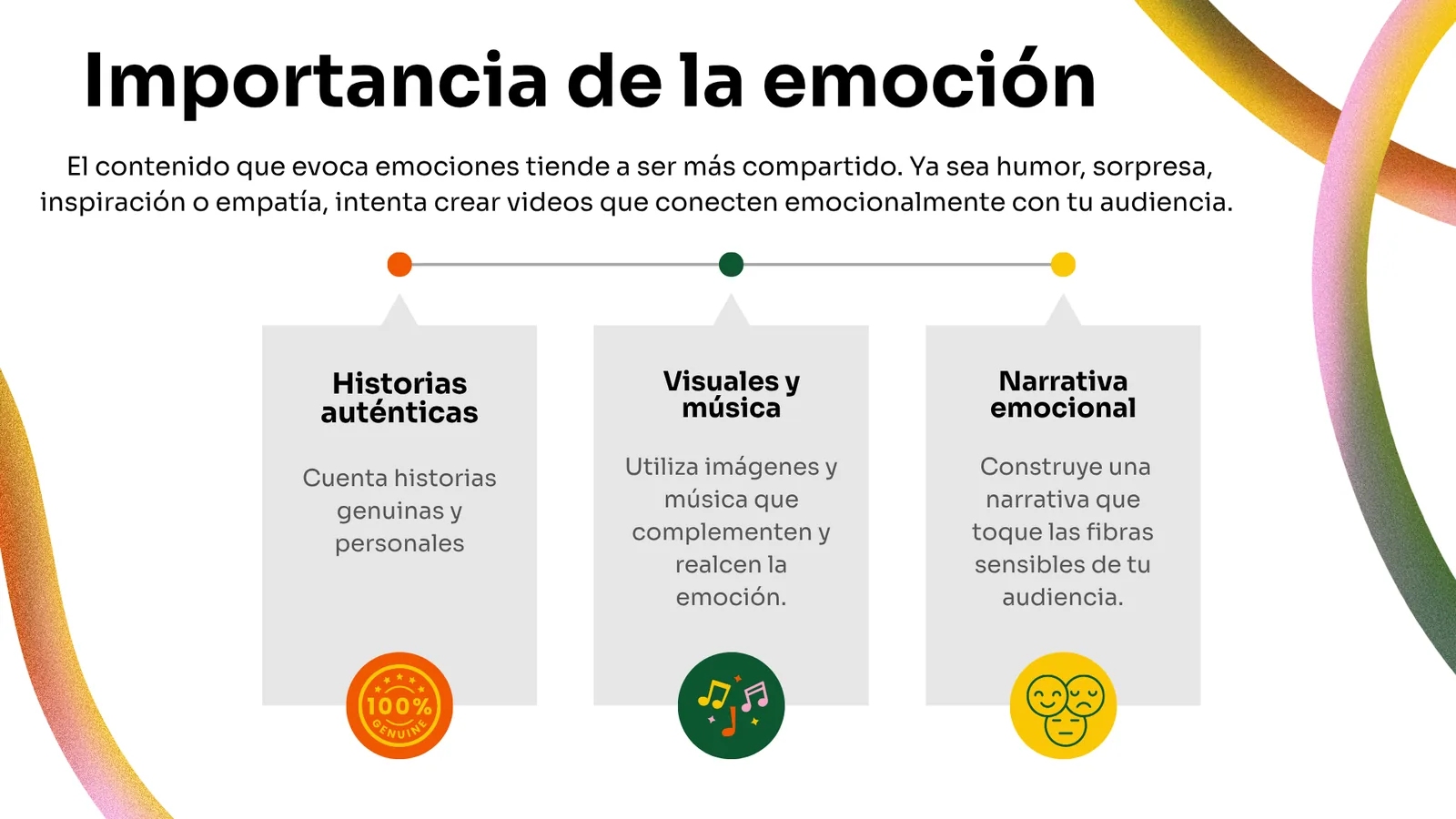 Importancia de la emoción