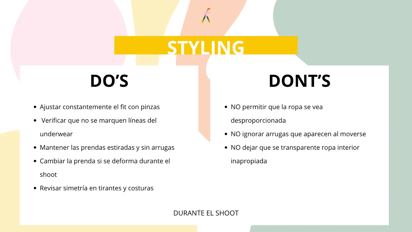 Do's & Don'ts - lámina 5